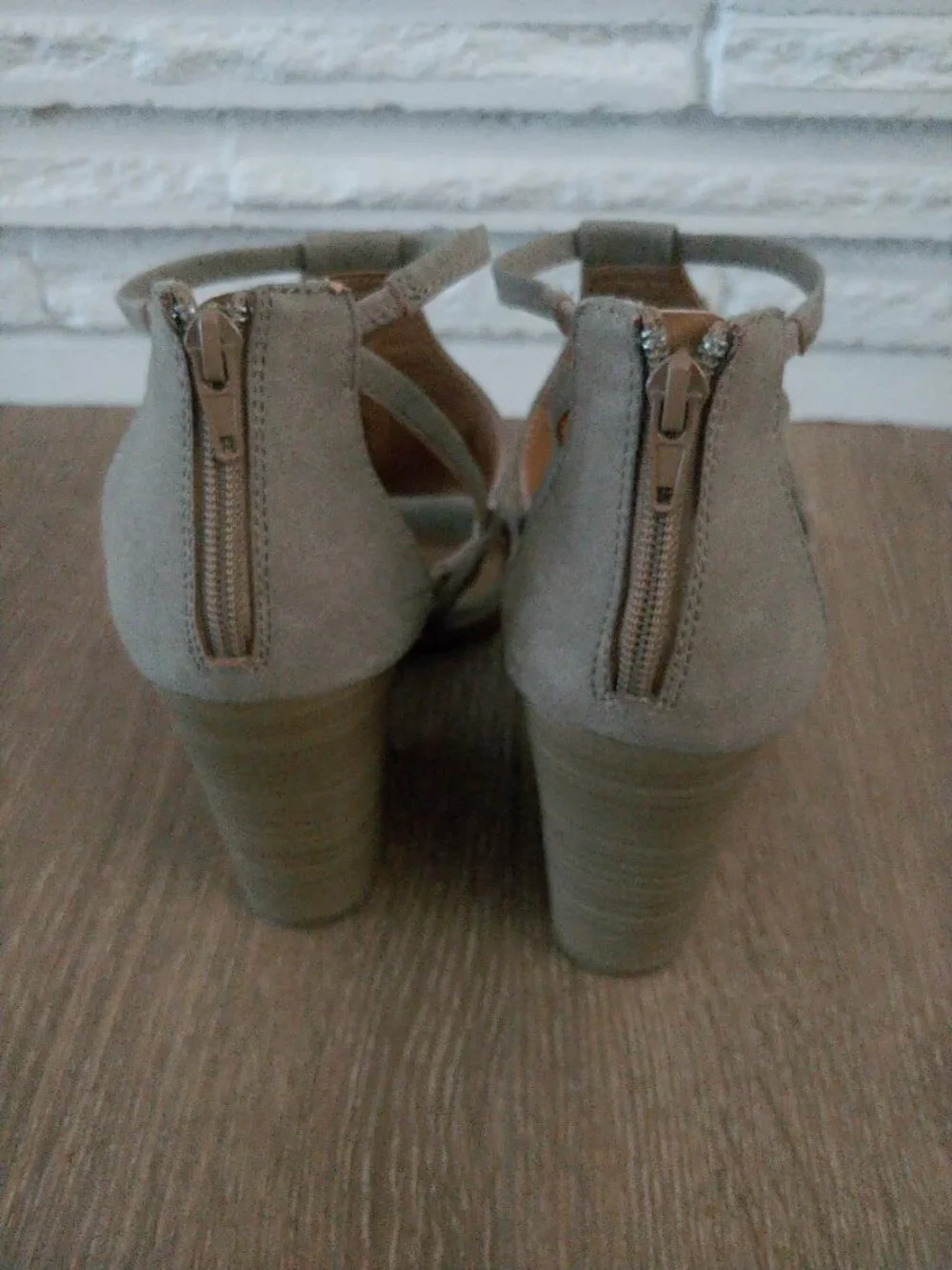 Maurices Elsy Tan Strappy Block Heel Boho Sandals